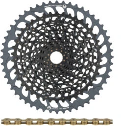 SRAM GX Eagle XG-1275 Kassette + Eagle Kette 12-fach Verschleißset -Fahrradteile Geschäft 338266